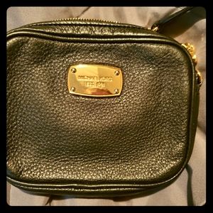 Michael Kors cross body with gold trimming